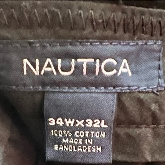 👀🆕34W x 32L NWT Corduroy Pants | Black | NAUTICA | Men’s 34W x 32L - Picture 2 of 9